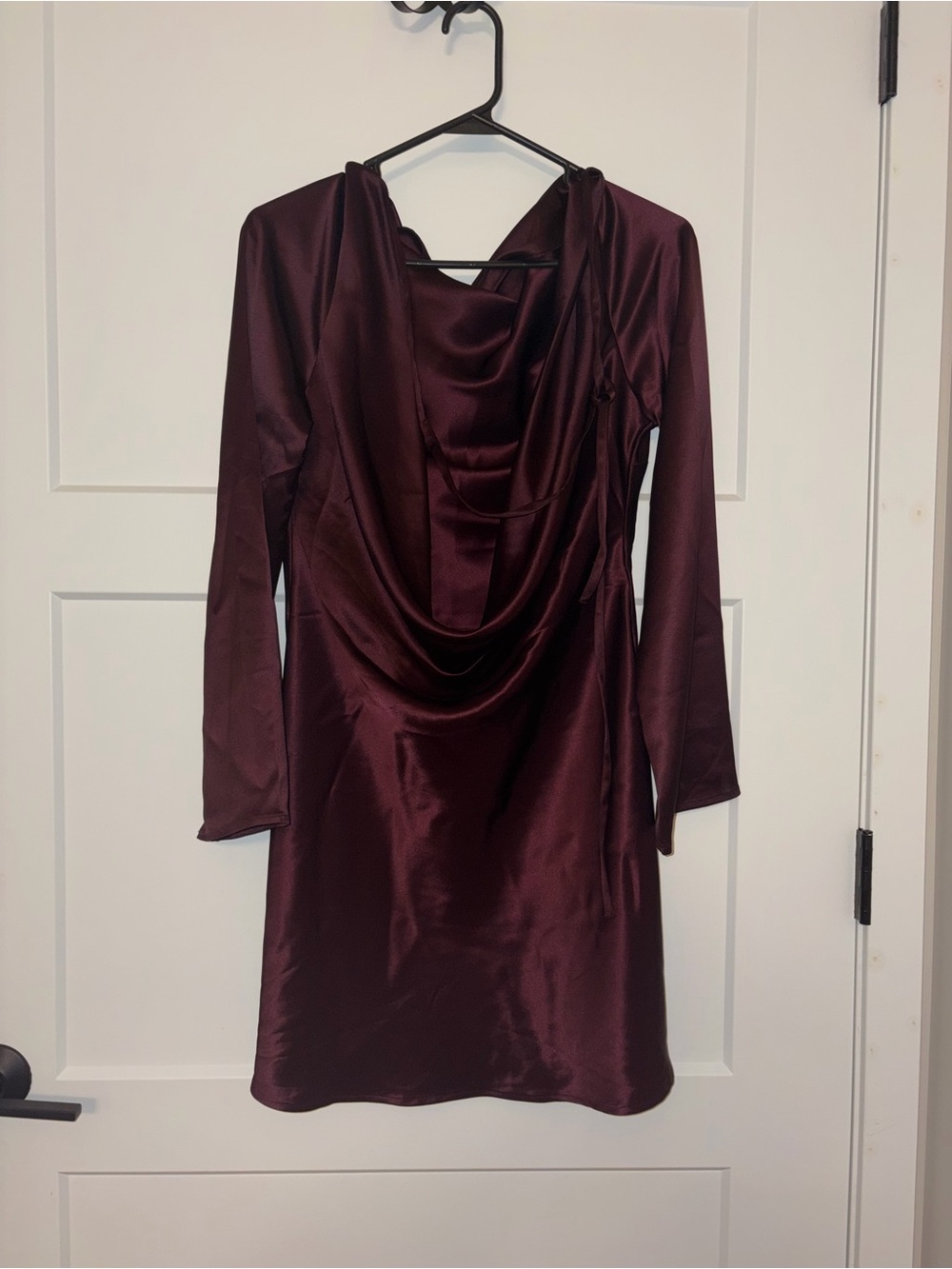Aritzia choreo satin dress